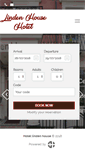 Mobile Screenshot of lindenhousehotel.com